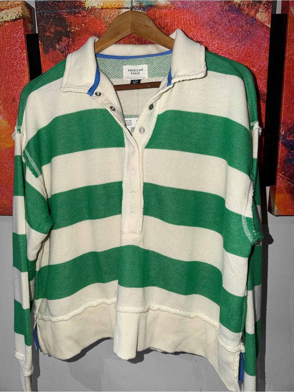 AE Campus Rugby Sweatshirt. Size: M